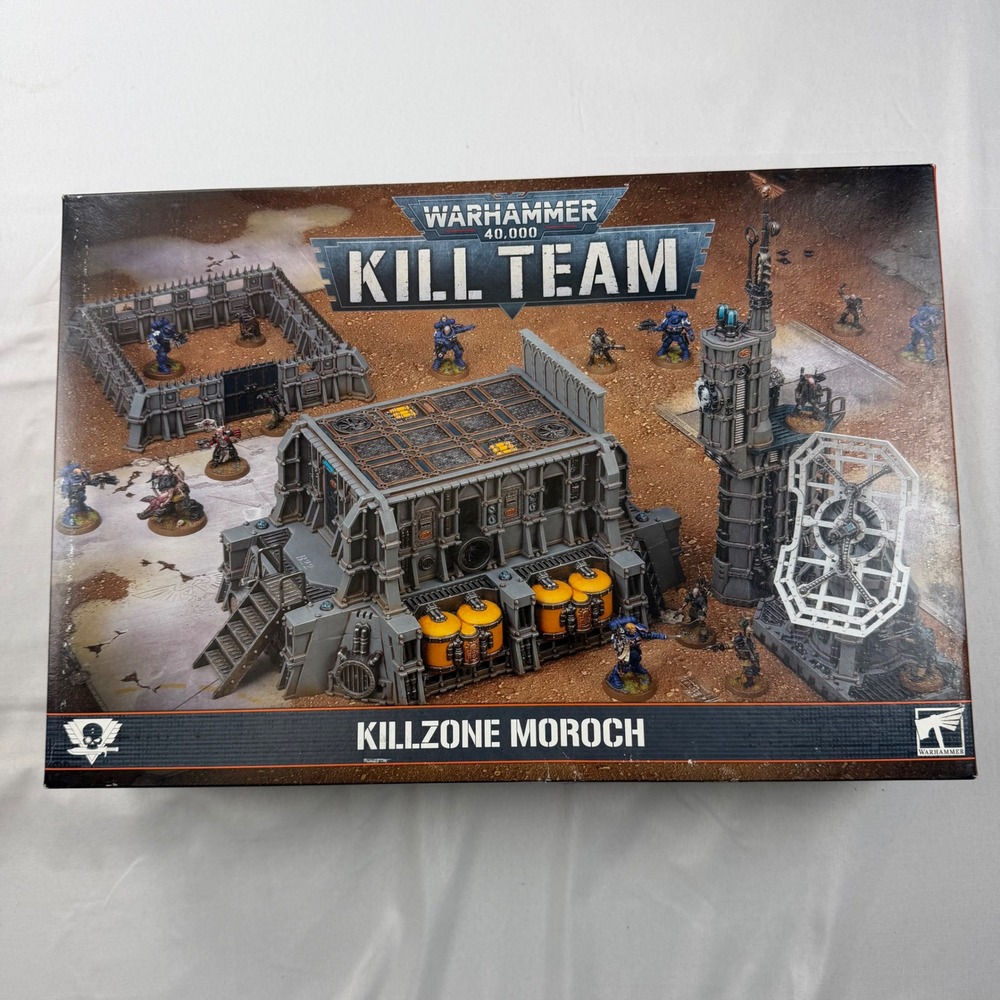 Games Workshop Warhammer 40k Kill Team Killzone Moroch Terrain Set Gray Scenery